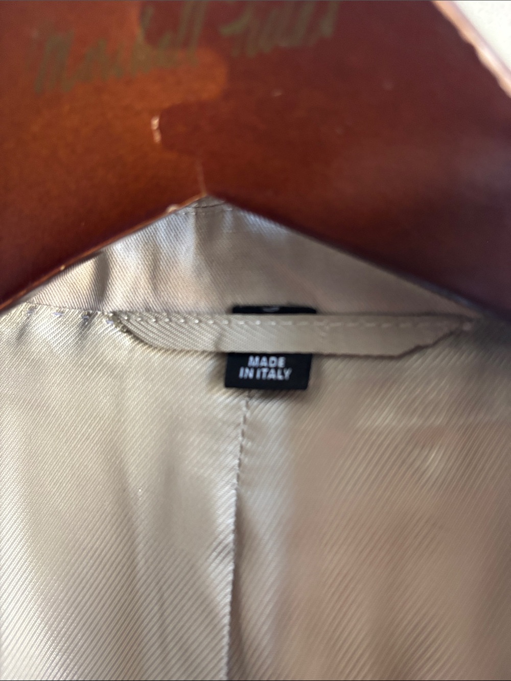 Neil Barrett Men's 5-pocket Khaki Blazer - Classic Single-Breasted Jacket - Picture 2 of 6